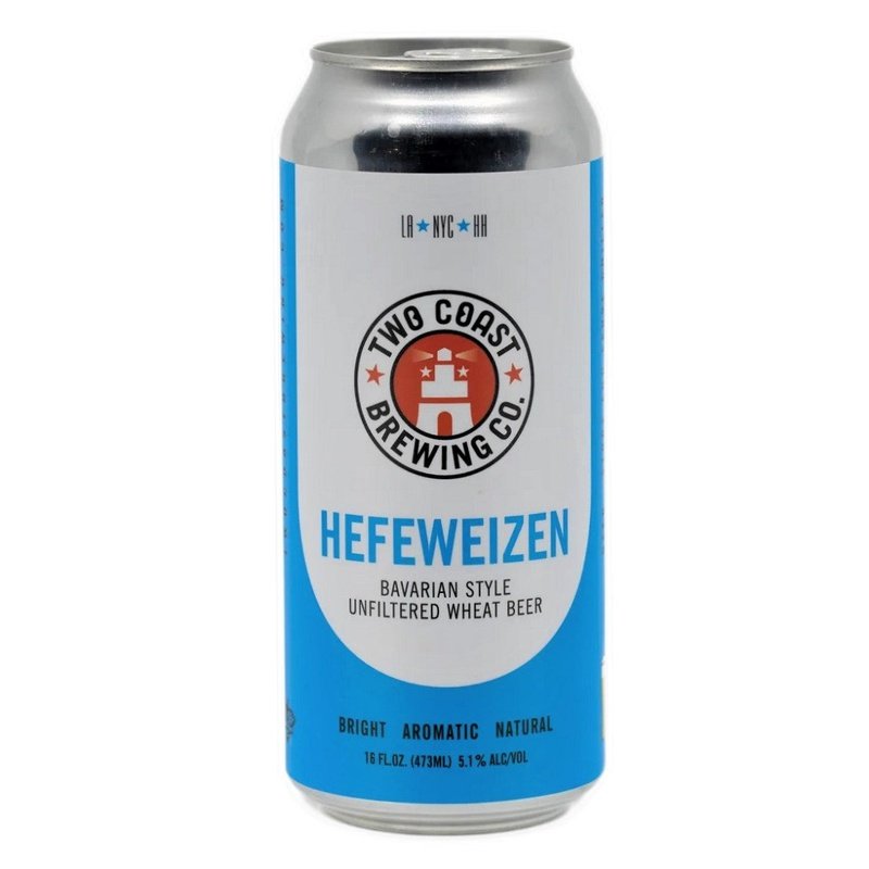 Two Coast Brewing Co. Hefeweizen Bavarian Style Wheat Beer 4-Pack - ForWhiskeyLovers.com