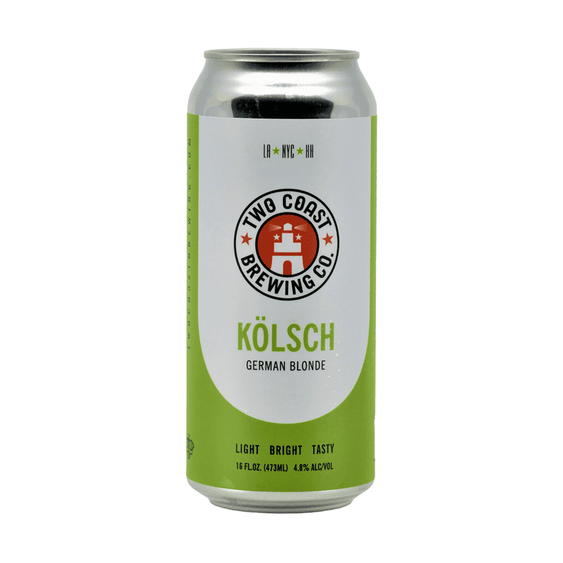 Two Coast Brewing Co. Kolsch German Blonde Beer 4-Pack - ForWhiskeyLovers.com