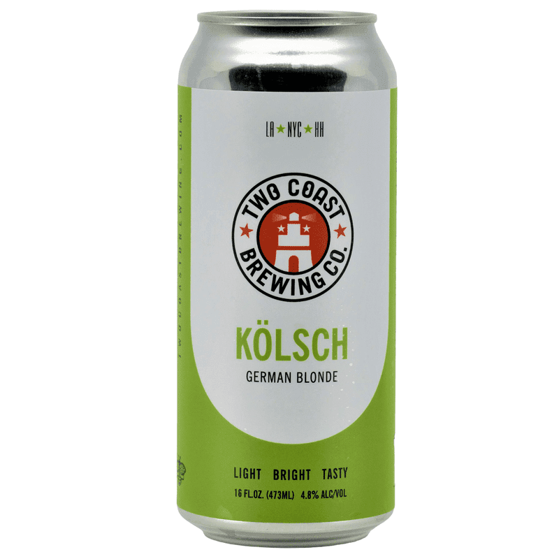 Two Coast Brewing Co. Kolsch German Blonde Beer 4-Pack