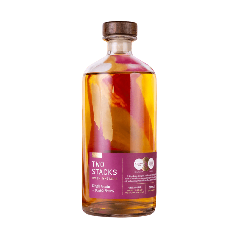 Two Stacks Double Barrel Single Grain Irish Whiskey - ForWhiskeyLovers.com