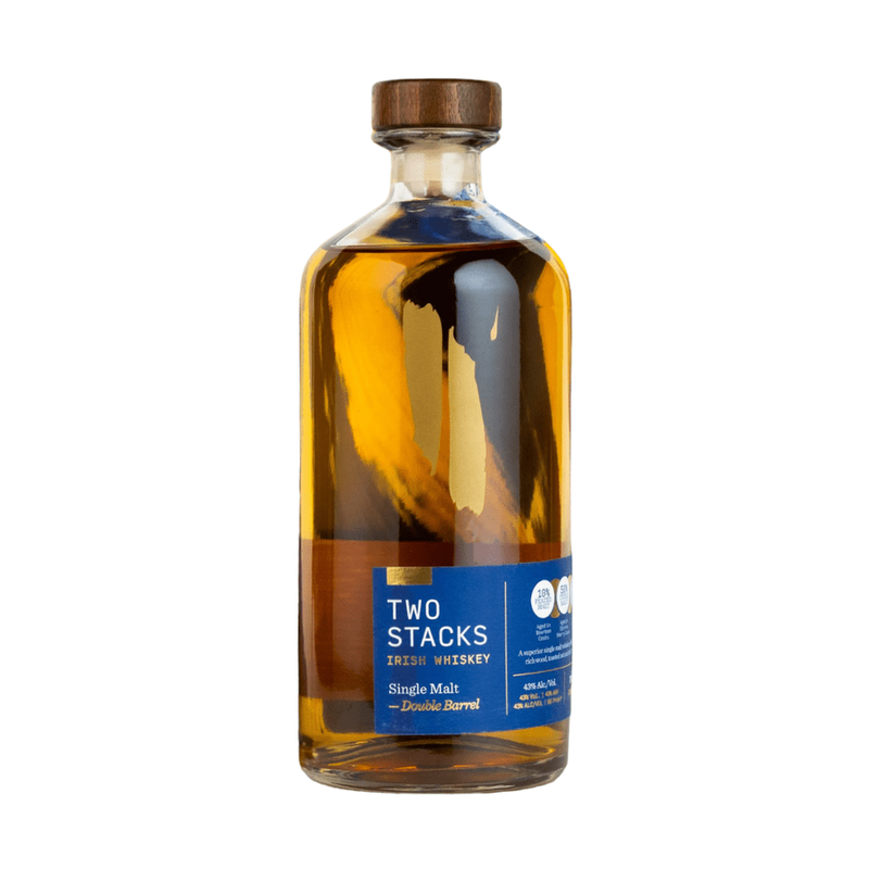 Two Stacks Double Barrel Single Malt Irish Whiskey - ForWhiskeyLovers.com