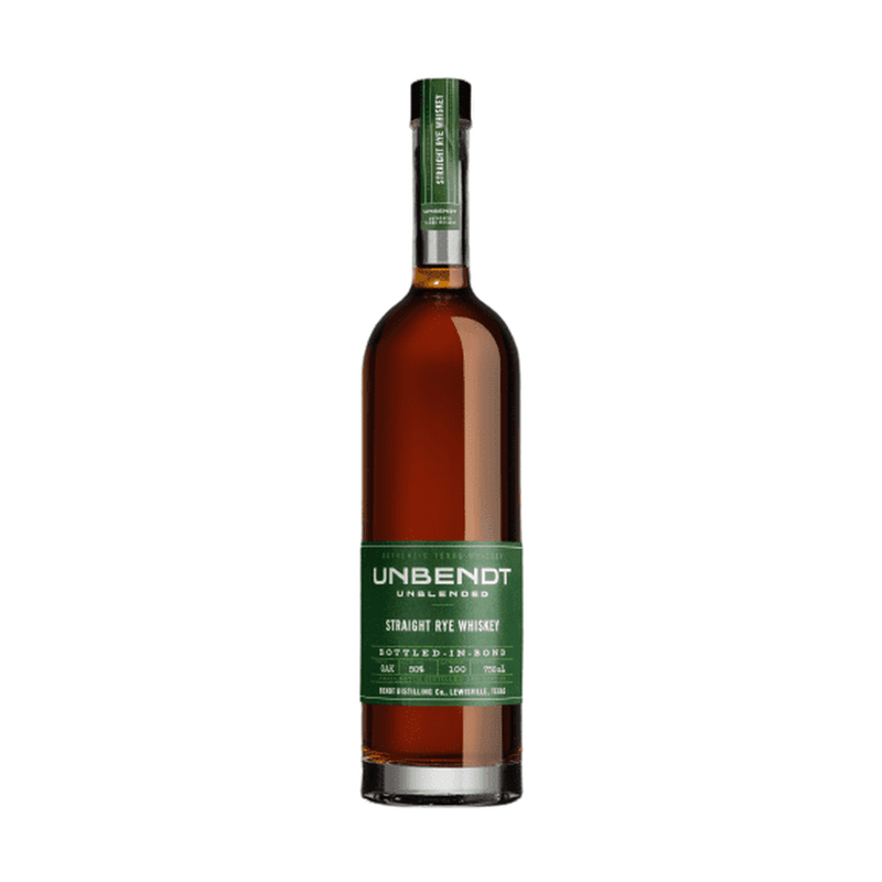 UNBENDT Straight Rye Bottled in Bond - ForWhiskeyLovers.com