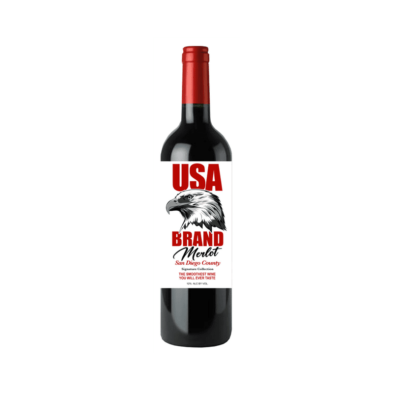 USA BRAND Merlot - ForWhiskeyLovers.com
