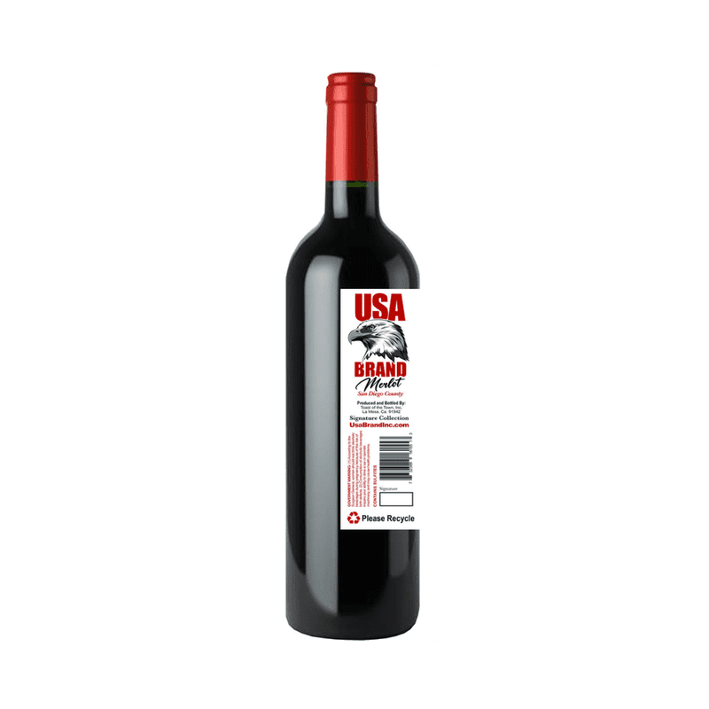 USA BRAND Merlot - ForWhiskeyLovers.com