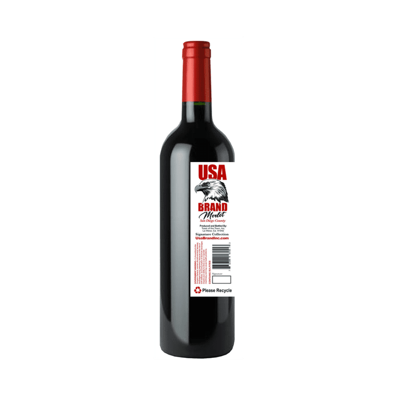 USA BRAND Merlot - ForWhiskeyLovers.com