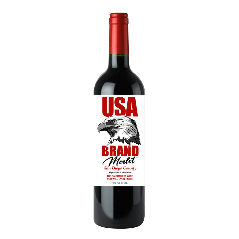 USA BRAND Merlot - ForWhiskeyLovers.com