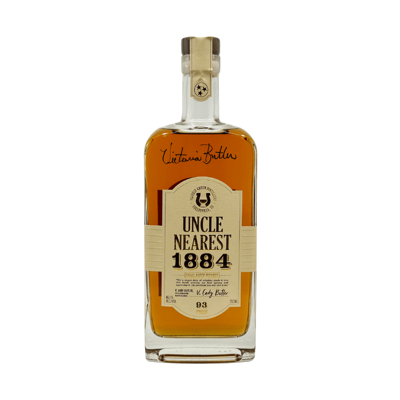 Uncle Nearest 1884 Small Batch Whiskey Signed by Victoria Eady Butler - ForWhiskeyLovers.com