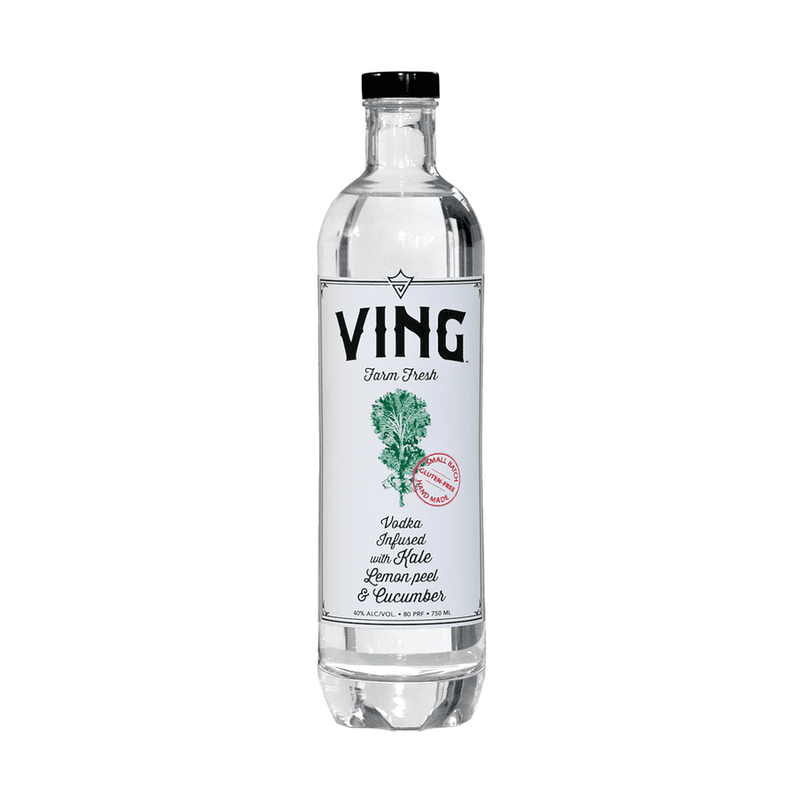 VING Farm Fresh Kale, Lemon peel & Cucumber Infused Vodka - ForWhiskeyLovers.com