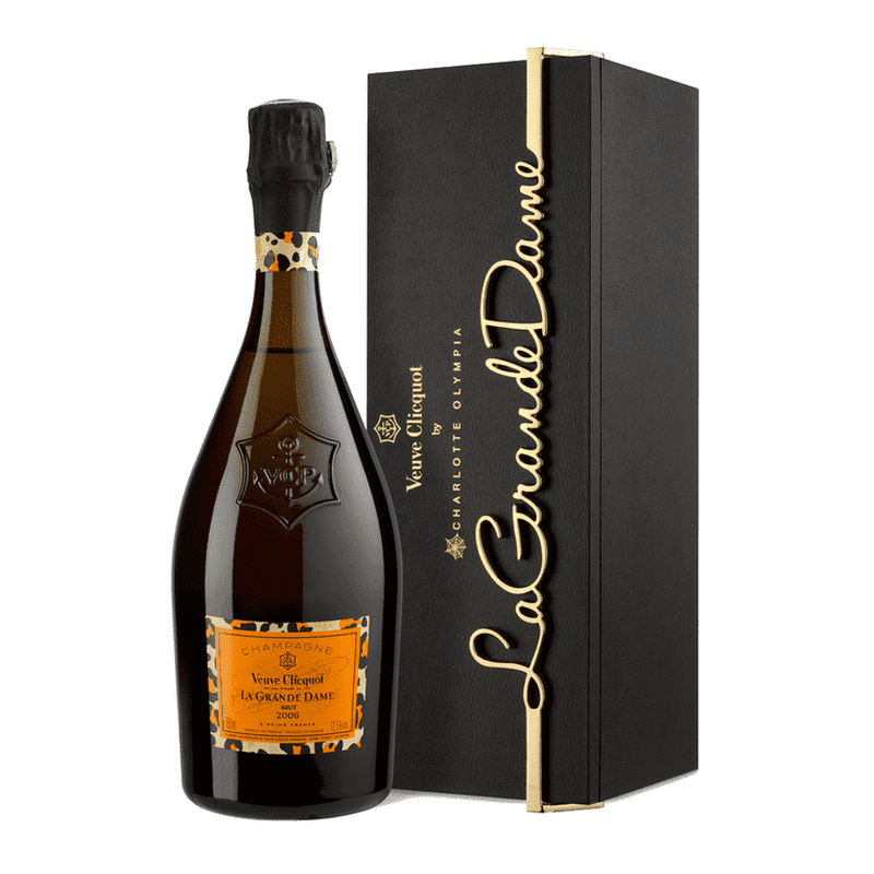 Veuve Clicquot La Grande Dame 2006 Brut Champagne by Charlotte Olympia - ForWhiskeyLovers.com
