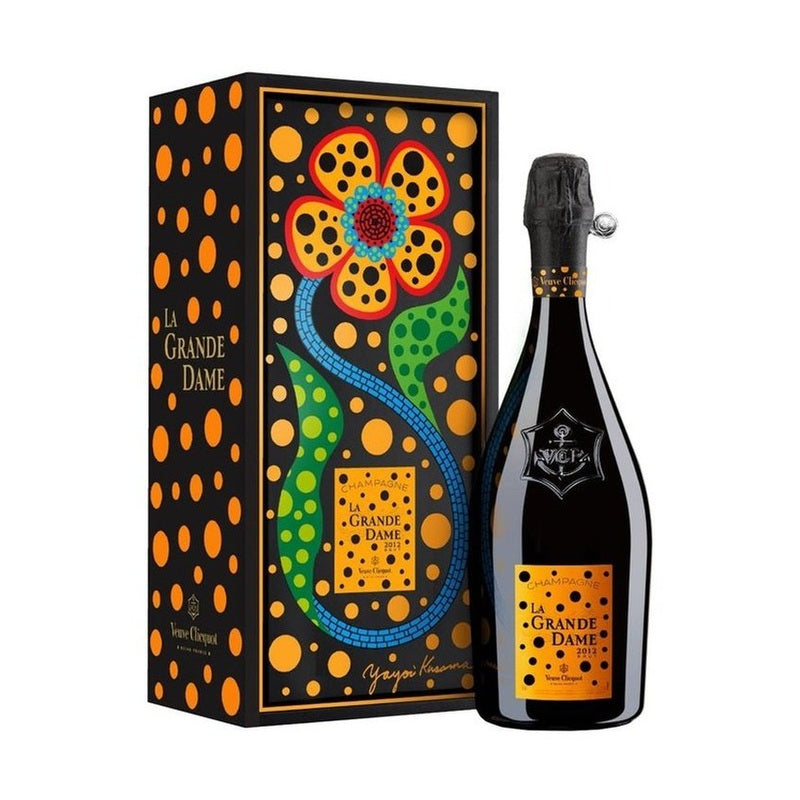Veuve Clicquot La Grande Dame 2012 Champagne by Yayoi Kusama - ForWhiskeyLovers.com