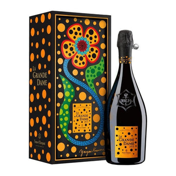 Veuve Clicquot La Grande Dame 2012 Champagne by Yayoi Kusama - ForWhiskeyLovers.com