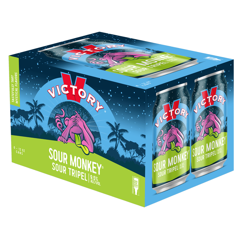 Victory 'Sour Monkey' Sour Tripel Beer 6-Pack – ForWhiskeyLovers.com