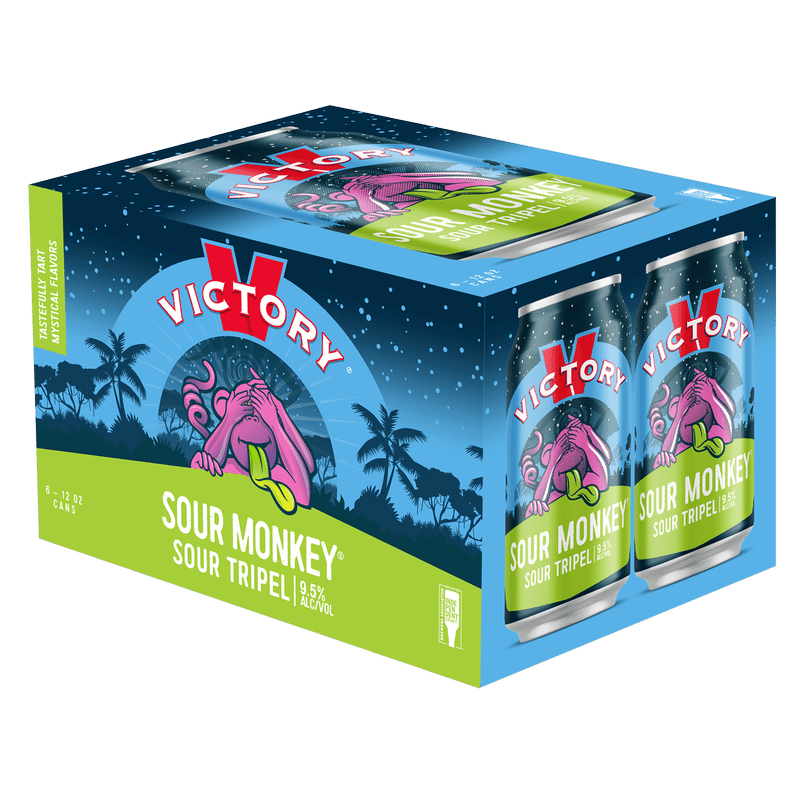 Victory 'Sour Monkey' Sour Tripel Beer 6-Pack - ForWhiskeyLovers.com