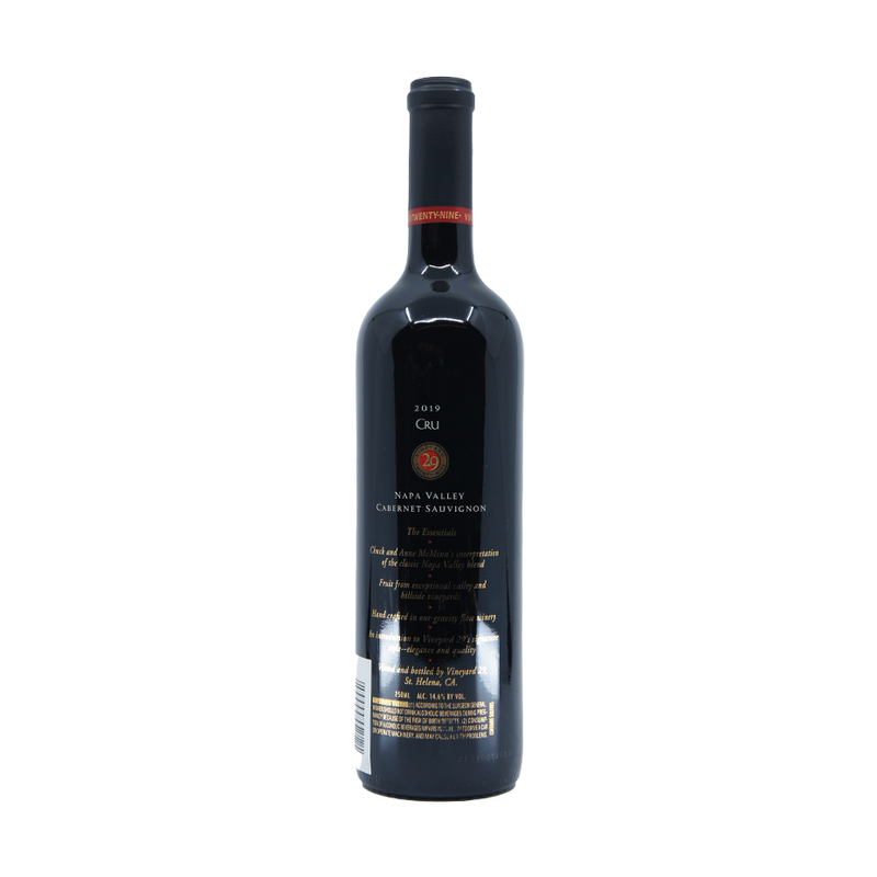 Vineyard 29 Cru Cabernet Sauvignon 2019 - ForWhiskeyLovers.com