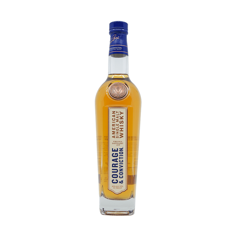 Virginia Distillery Co. Courage and Conviction Double Cask Reserve American Single Malt Whisky - ForWhiskeyLovers.com