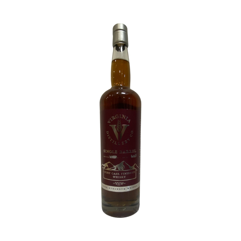 Virginia Distillery Co Single Barrel Port Cask Finished Whisky Barrel No 2205 750 ml - ForWhiskeyLovers.com