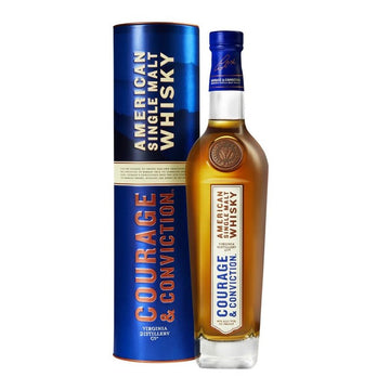 Virginia Distillery 'Courage & Conviction' American Single Malt Whisky - ForWhiskeyLovers.com