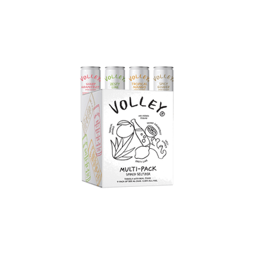 Volley Tequila Seltzer Variety 4-Pack - ForWhiskeyLovers.com