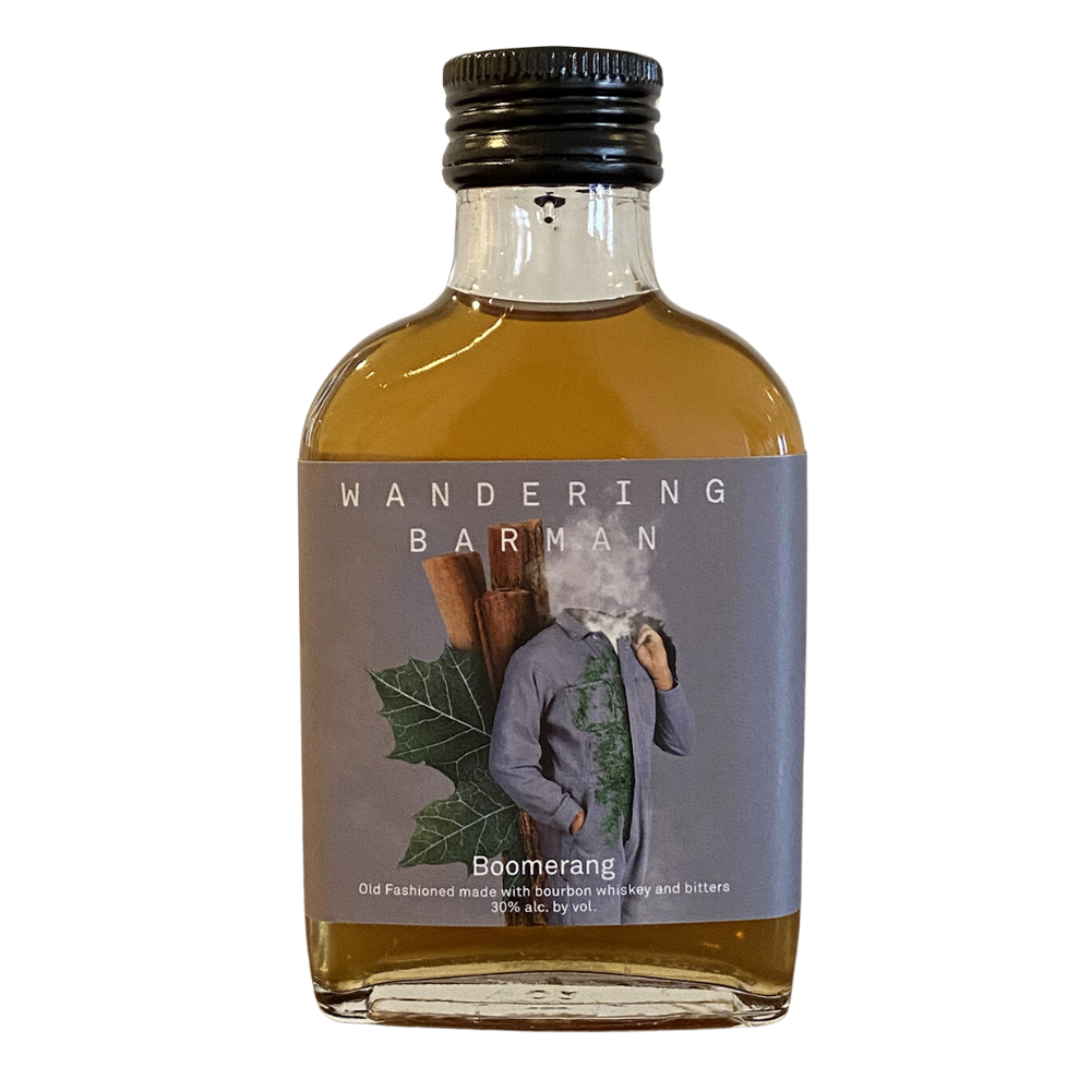 Wandering Barman Smoky Bourbon Old Fashioned 100ml - ForWhiskeyLovers.com