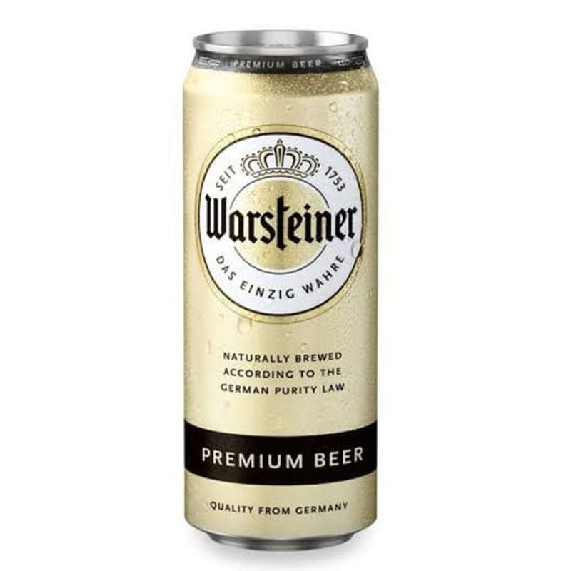 Warsteiner German Pilsner Beer Single Can - ForWhiskeyLovers.com