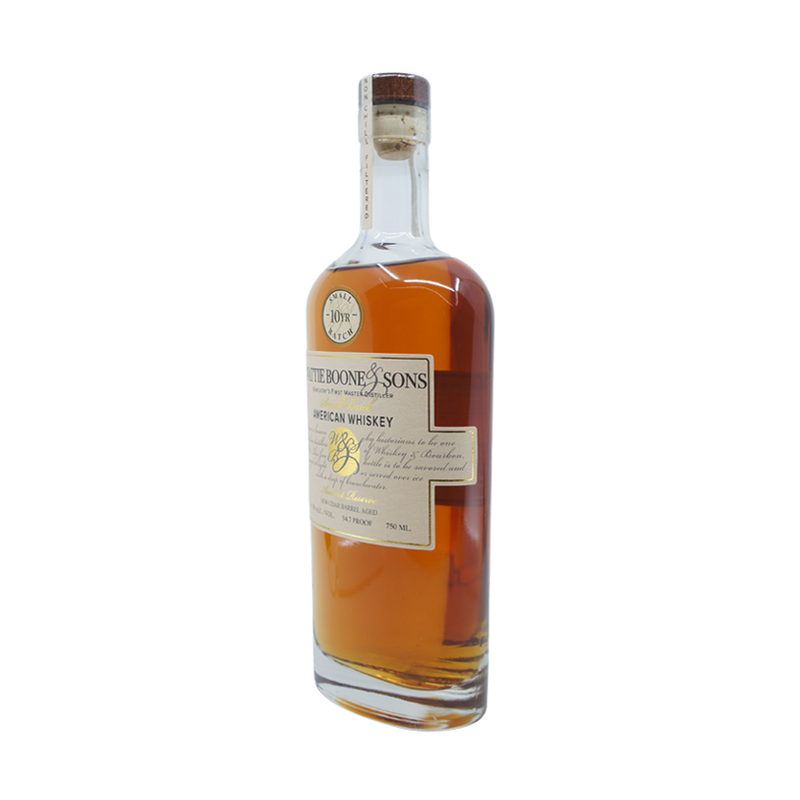 Wattie Boone & Sons 10 Year Old Small Batch American Whiskey - ForWhiskeyLovers.com