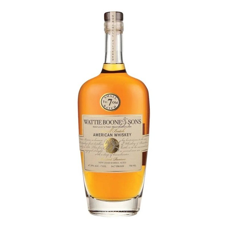 Wattie Boone & Sons 7 Year Old Small Batch American Whiskey - ForWhiskeyLovers.com