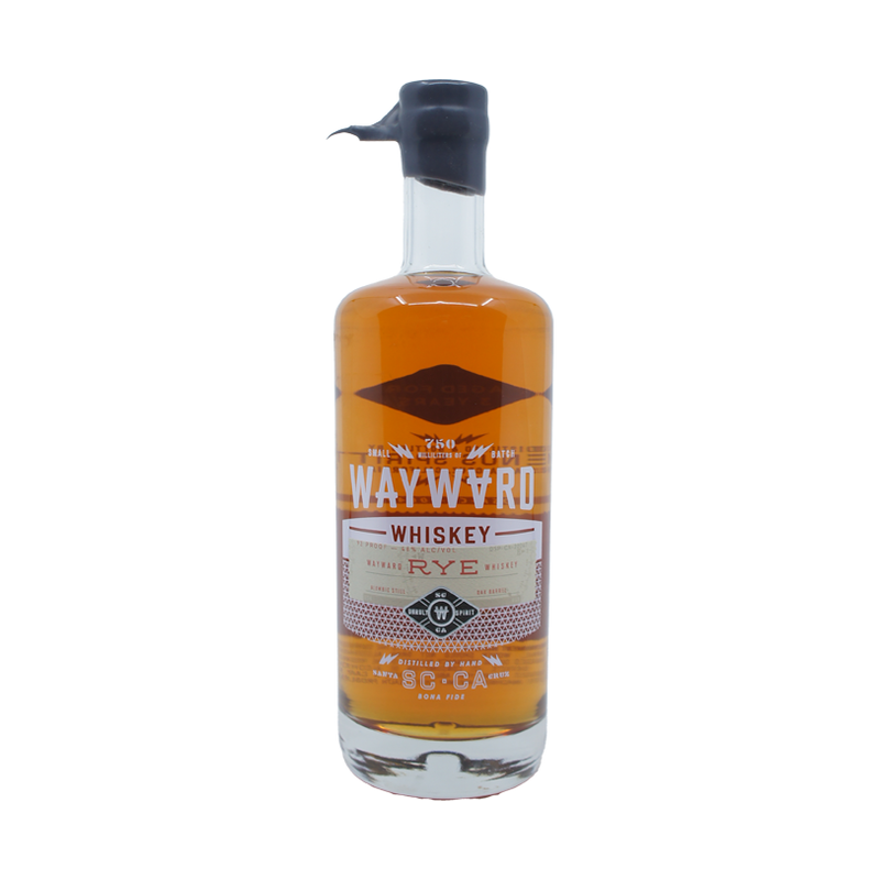Wayward Rye Organic American Whiskey - ForWhiskeyLovers.com