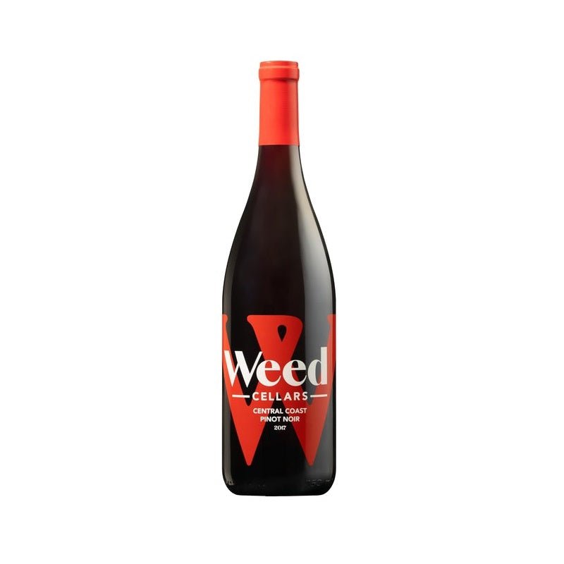 Weed Cellars Central Coast Pinot Noir 2017 - ForWhiskeyLovers.com