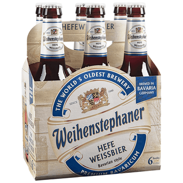 Weihenstephaner Hefe Weissbier 6-Pack - ForWhiskeyLovers.com