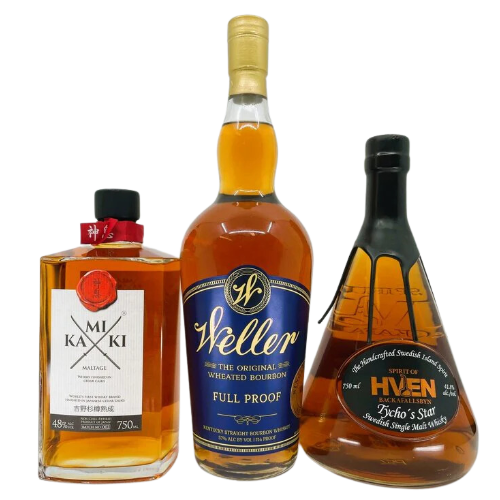 Weller, Kamiki, & Spirit of Hven Bundle - ForWhiskeyLovers.com