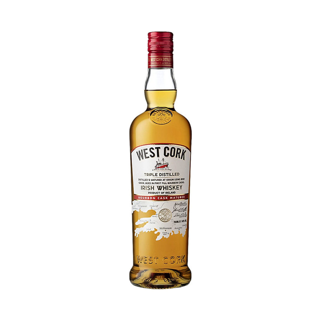 West Cork Bourbon Cask Blended Irish Whiskey 750ml - ForWhiskeyLovers.com