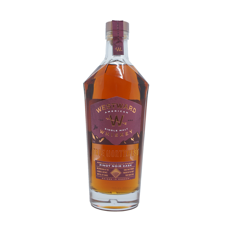 Westward American Pinot Noir Cask Single Malt Whiskey - ForWhiskeyLovers.com