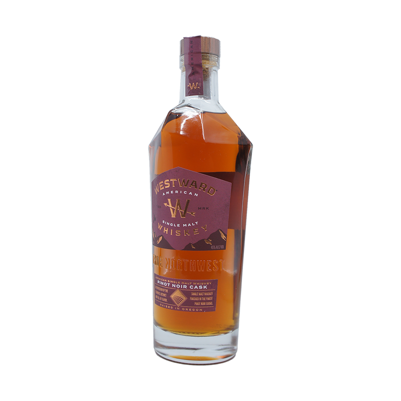 Westward American Pinot Noir Cask Single Malt Whiskey - ForWhiskeyLovers.com