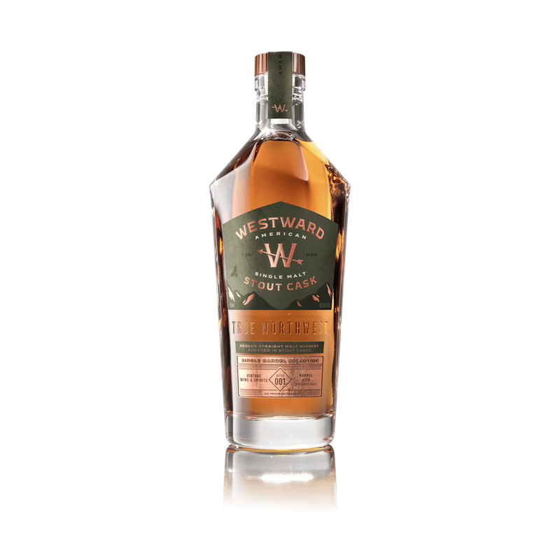 Westward American Single Malt Stout Cask Private Selection Single Barrel Whiskey - ForWhiskeyLovers.com
