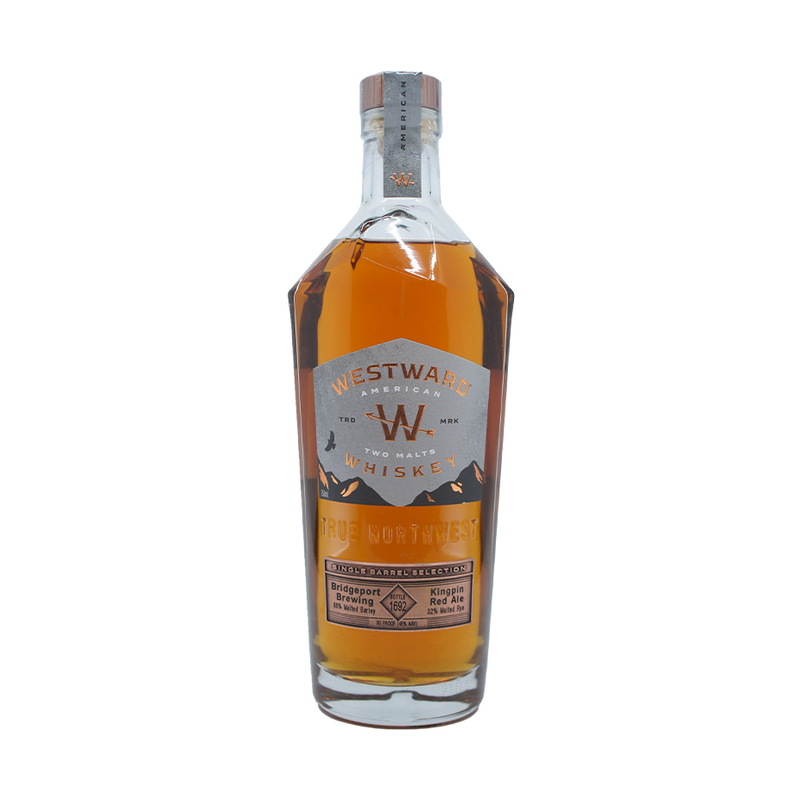 Westward American Two Malts Bridgeport Brewing Single Barrel Whiskey - ForWhiskeyLovers.com