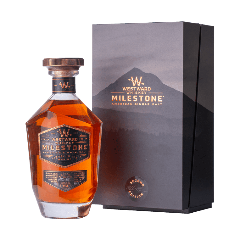 Westward Whiskey Milestone American Single Malt Second Edition - ForWhiskeyLovers.com