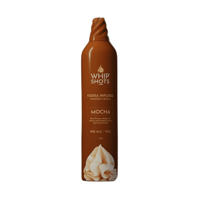 Whipshots Mocha Vodka Infused Whipped Cream 375ml - ForWhiskeyLovers.com