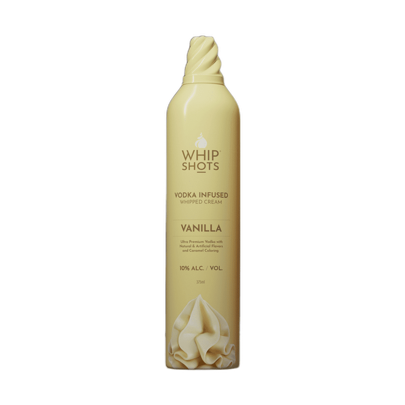 Whipshots Vanilla Vodka Infused Whipped Cream 375ml - ForWhiskeyLovers.com