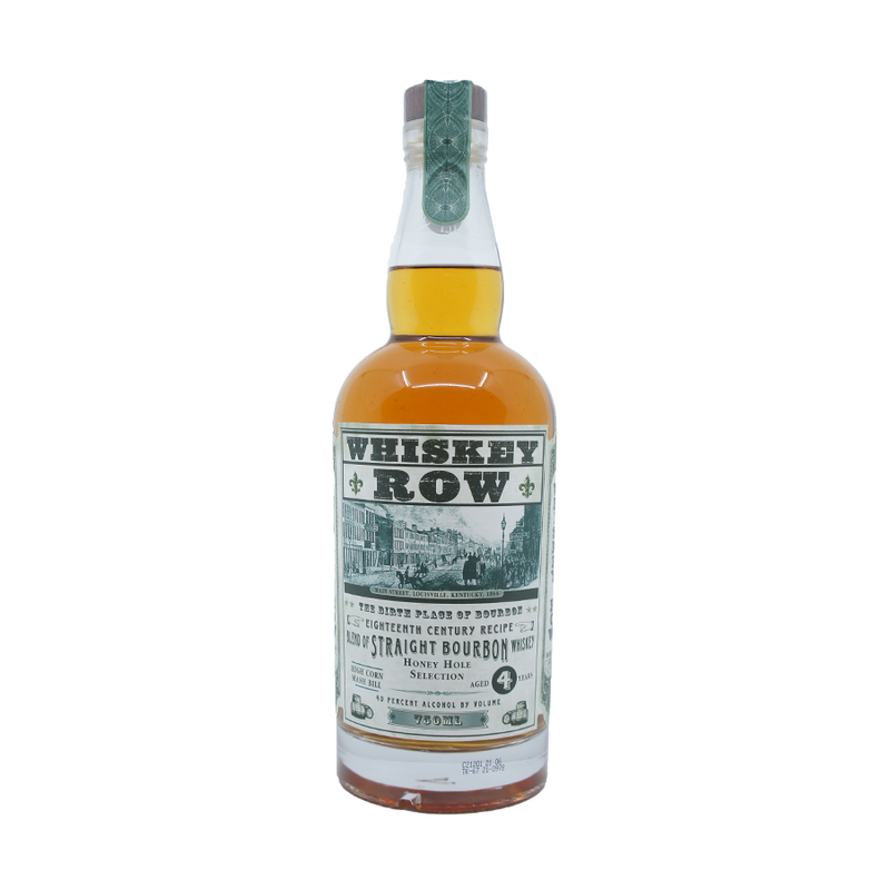 Whiskey Row 4 Year Old 18th Century Blend of Straight Bourbon Whiskey - ForWhiskeyLovers.com