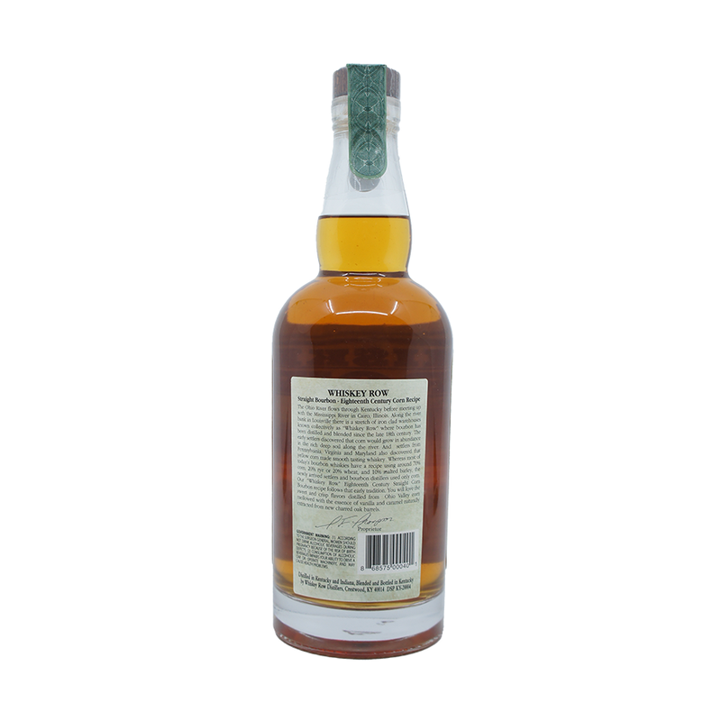 Whiskey Row 4 Year Old 18th Century Blend of Straight Bourbon Whiskey - ForWhiskeyLovers.com