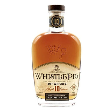 Whistle Pig 10 Year Straight Rye Whiskey 750mL - ForWhiskeyLovers.com