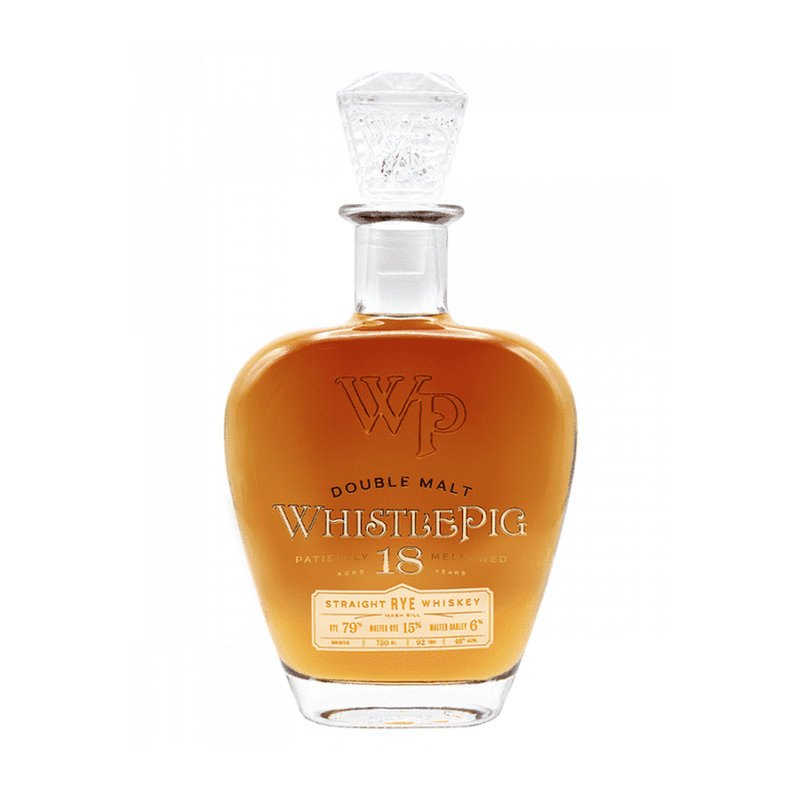 Whistle Pig 18 YO Double Malt Rye Whiskey - 4th Edition 750mL - ForWhiskeyLovers.com