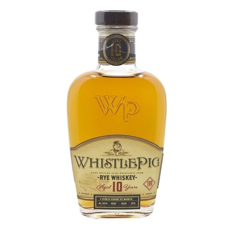 WhistlePig 10 Year Old Straight Rye Whiskey 375ml - ForWhiskeyLovers.com