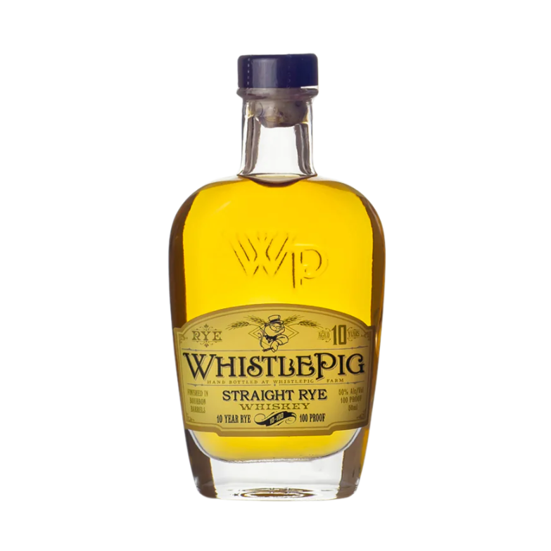 WhistlePig 10 Year Old Straight Rye Whiskey 50ml - ForWhiskeyLovers.com
