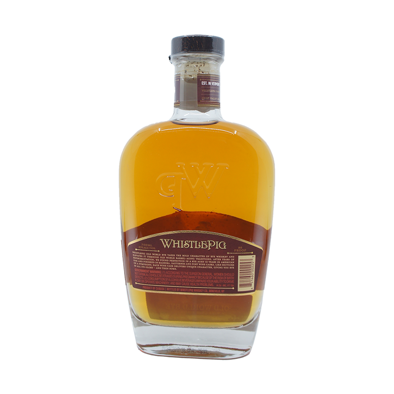 WhistlePig Old World Rye 12 Year Old Straight Rye Whiskey - ForWhiskeyLovers.com