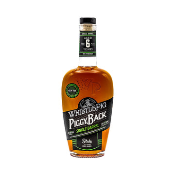 WhistlePig PiggyBack Stake F1 Team Kick Sauber Single Barrel Rye Whiskey - ForWhiskeyLovers.com