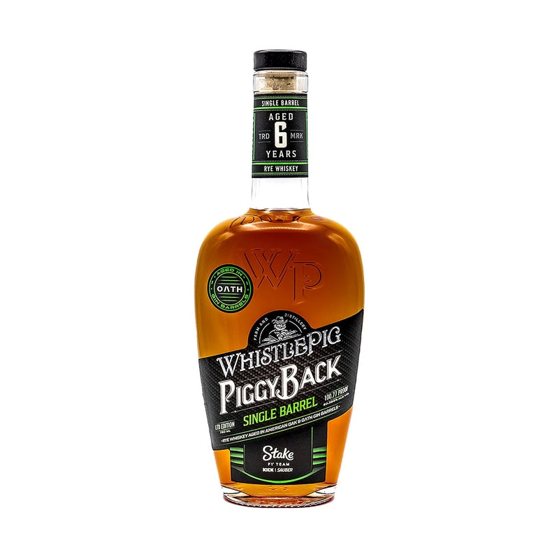 WhistlePig PiggyBack Stake F1 Team Kick Sauber Single Barrel Rye Whiskey 750ml - ForWhiskeyLovers.com