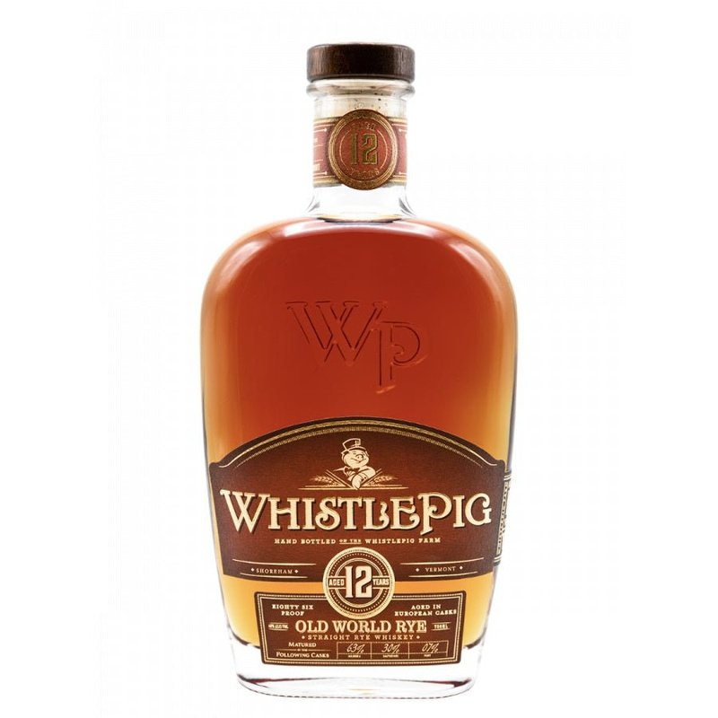 Whistlepig Old World 12 Year Old Straight Rye Whiskey 750ml - ForWhiskeyLovers.com