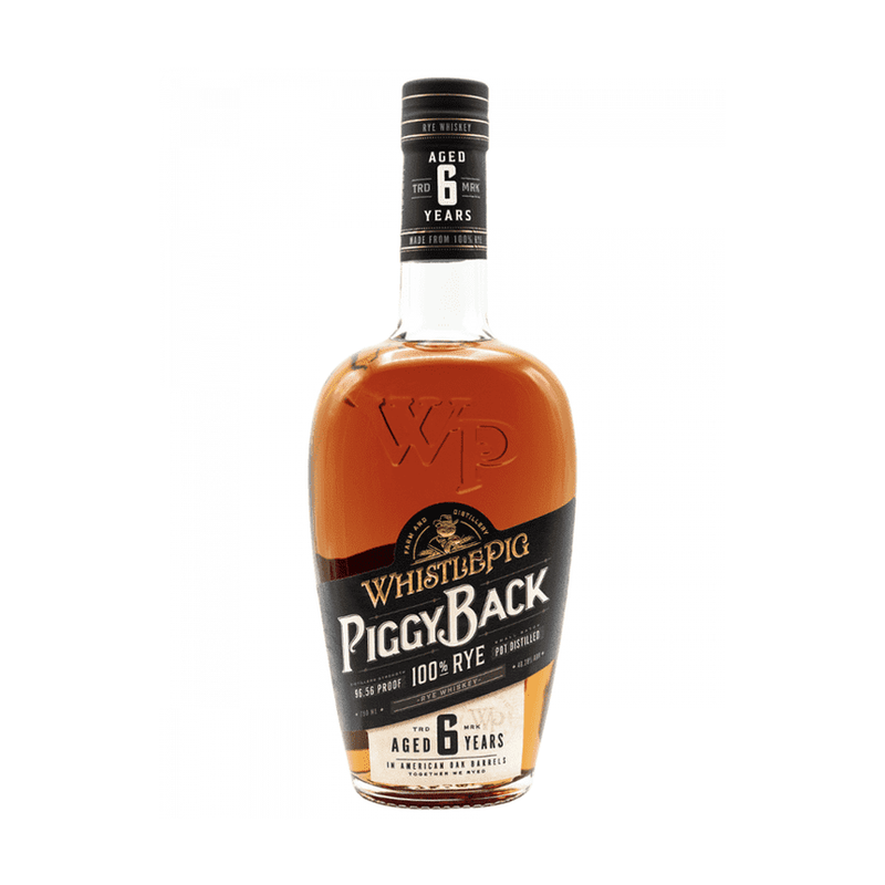 Whistlepig PiggyBack 6 Year Old Rye Whiskey - ForWhiskeyLovers.com