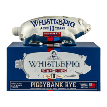 Whistlepig PiggyBank 10 Year Old RWB Rye Whiskey Liter - LoveScotch.com
